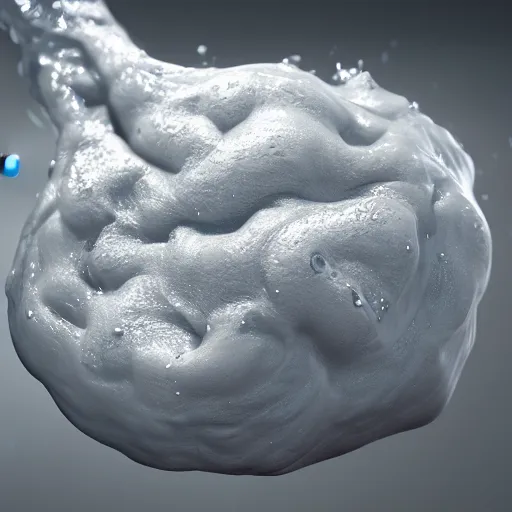 Image similar to hyper real 8 k melting slime