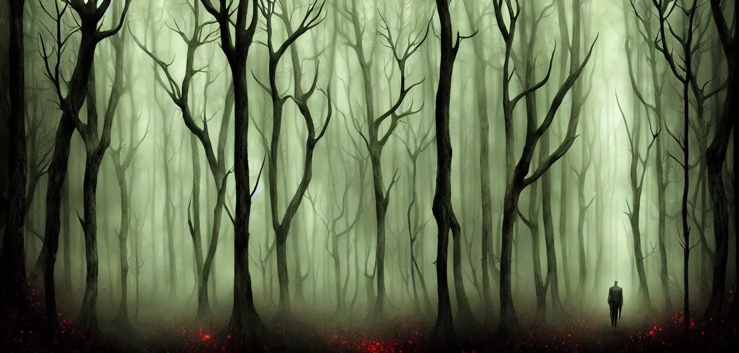 Image similar to dark forest by deharme lise