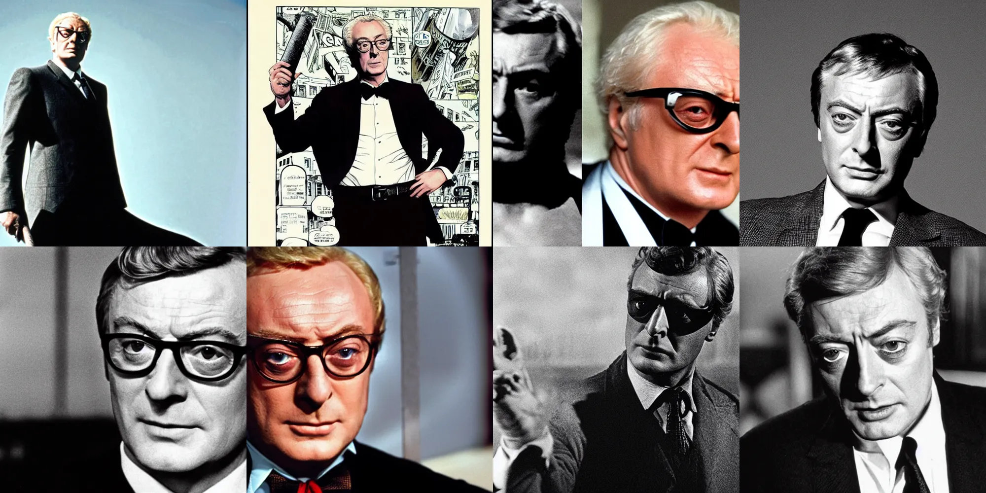 Prompt: Michael Caine as Bruce Wayne