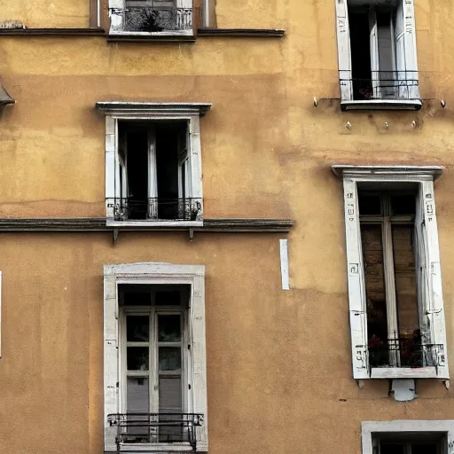 Prompt: a french building