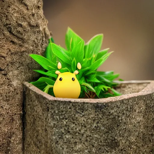 Image similar to national geographic photo of bellsprout, pokemon in the wild, intricate, portrait, 8 k highly professionally detailed, hdr, award winning