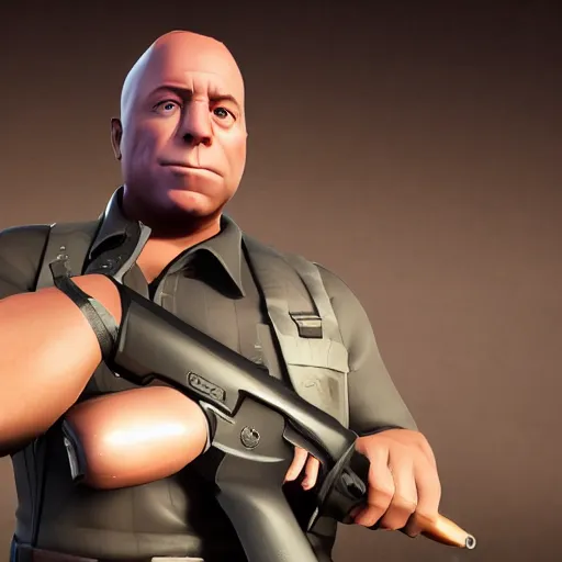 Image similar to alex jones as a fortnite skin, 4 k, high detail, high - resolution photograph, professional photography, ultra - detail