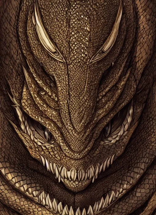 Image similar to highly detailed picture of great dragon, sketch, manga, perfectly face, highly detailed, masterpiece, trending on artstation, golden ratio, fantastic, perfect intricate highly detailed, detailed, painting by akira, masashi kishimoto,, digital art, 8 k