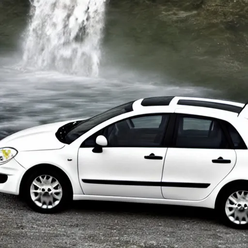 Prompt: Fiat Siena 2011