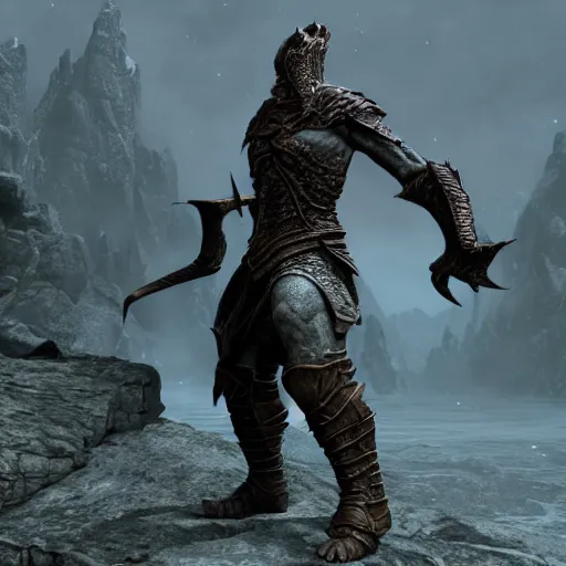 Image similar to Mark Zuckerberg as the dragonborn in Skyrim, highly detailed, high quality, HD, 4k, 8k, Canon 300mm, professional photographer, 40mp, lifelike, top-rated, award winning, realistic, sharp, no blur, edited, corrected, trending