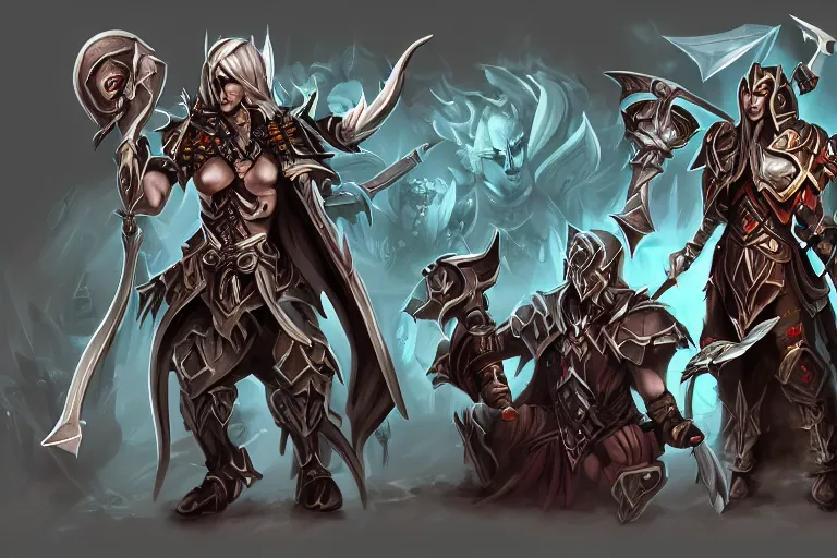 Image similar to dungeon dark elf, game heroes of might and magic, trending on art station, fantasy, smooth