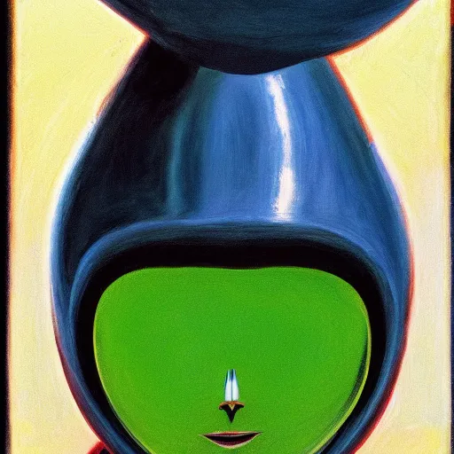 Image similar to alien by wayne thiebaud