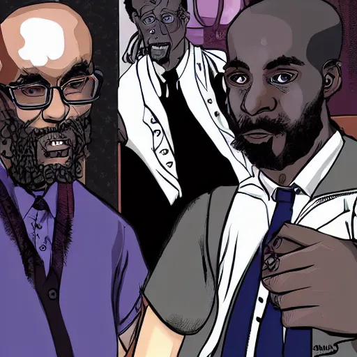 Image similar to Queen's Gambit with MC Ride as the protagonist