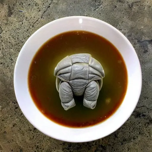 Image similar to A tardigrade in my soup