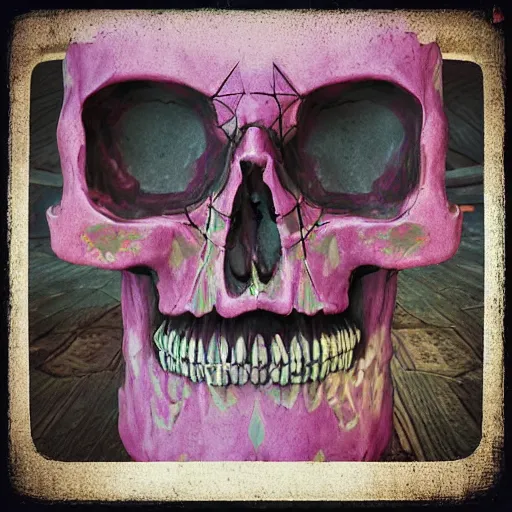 Image similar to “skull fantasy world”