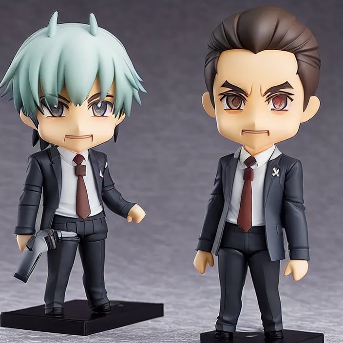 Image similar to jordan peterson, an anime nendoroid of jordan peterson, figurine, detailed product photo