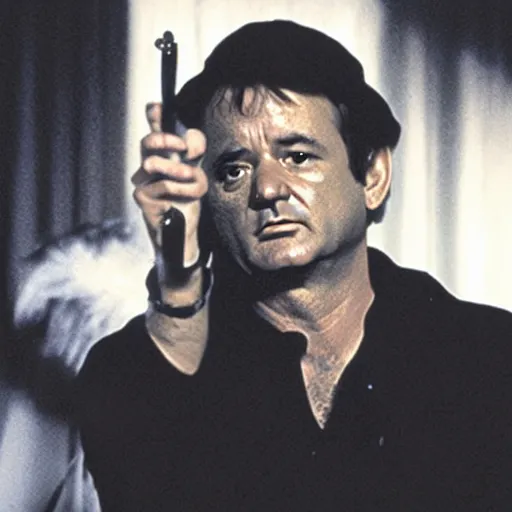 Image similar to bill murray as scarface