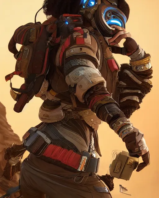 Prompt: Human carpet as an Apex Legends character digital illustration portrait design by, Mark Brooks and Brad Kunkle detailed, gorgeous lighting, wide angle action dynamic portrait