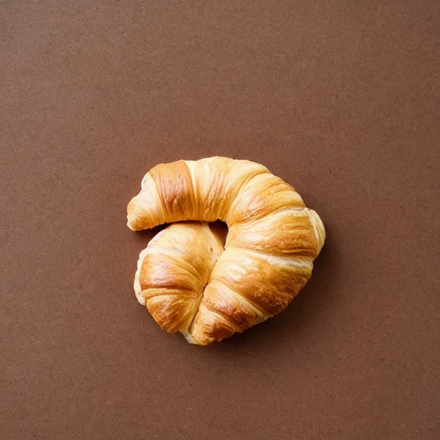 Prompt: croissant shaped like a fennec