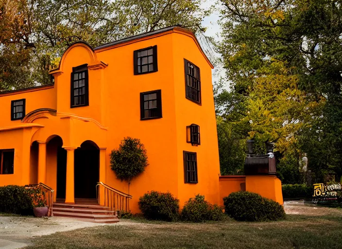 Prompt: cheeto house, photography, realistic