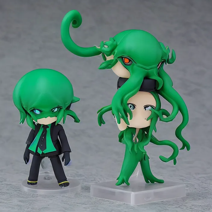 Image similar to cthulhu, an anime nendoroid of cthulhu, figurine, detailed product photo