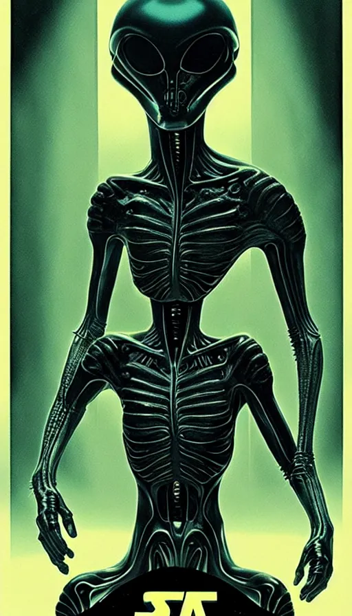 Image similar to exquisite alien poster art by lucasfilm, 8 k, denoised