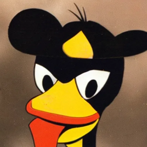 Image similar to a photo of daffy duck in wwii