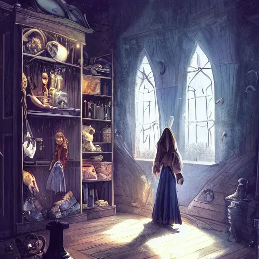 Image similar to the closet to narnia, dynamic lighting, fantasy concept art, trending on art station, stunning visuals, creative, cinematic, ultra detailed