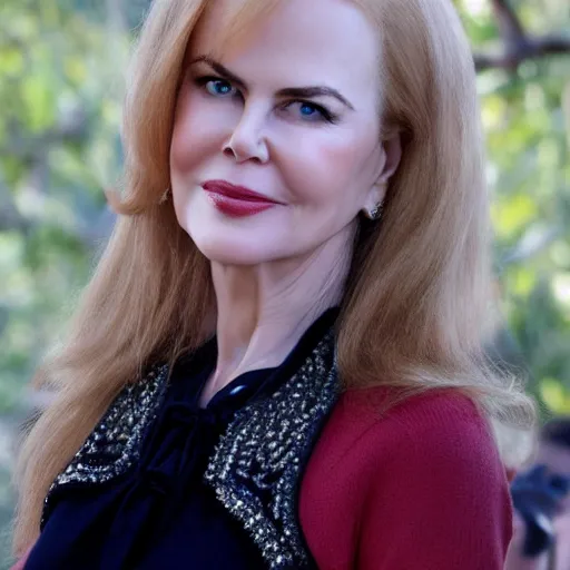 Prompt: face of Arab Nicole Kidman