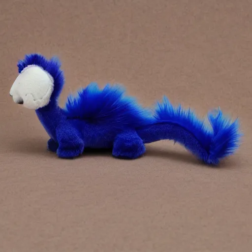 Prompt: fluffy baby indigo dragon ultrarealistic 1 5 0 mpx