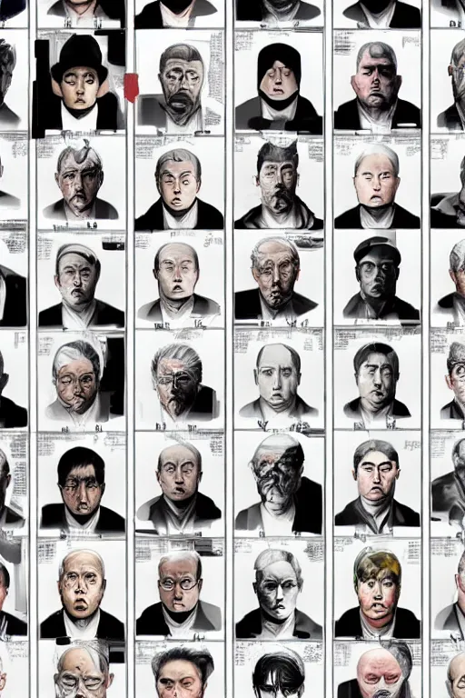 Image similar to wanted poster, symmetrical art by ludwig, joongwon charles jeong, tjalf sparnaay, gottfried helnwein, roberto bernardi, emanuele dascanio, robin eley, eloy morales, diego fazio, kyle lambert