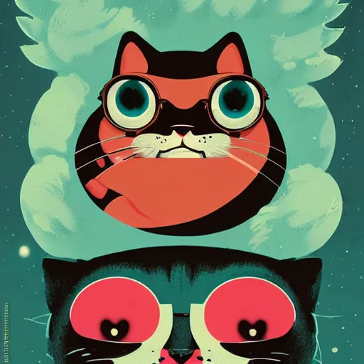 Image similar to delirium anime cat face portrait by petros afshar, tom whalen, laurie greasley, by greg rutkowski