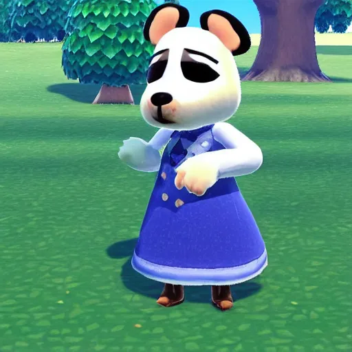 Prompt: “ kk slider from animal crossing, realistic, photoreal, caught on camera ”