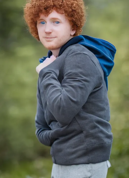 Image similar to portrait photo still of real life kyle broflovski, 8 k, 8 5 mm, f. 1 4