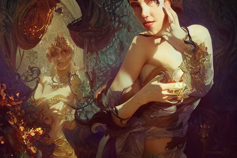 Image similar to Peter Sellers, fantasy, elegant, intricate, highly detailed, digital painting, artstation, concept art, sharp focus, illustration, art by artgerm and greg rutkowski and alphonse mucha