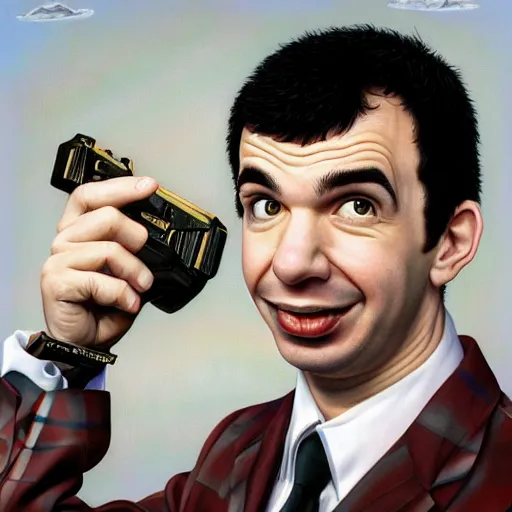 Prompt: Nathan fielder by Jason Edmiston