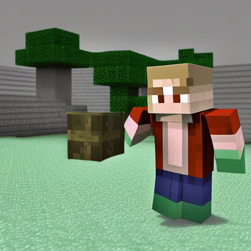 Image similar to Minecraft steve if he was human, photograph, high detailed, 4k, in focus