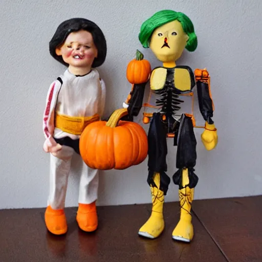 Image similar to vintage Halloween toy