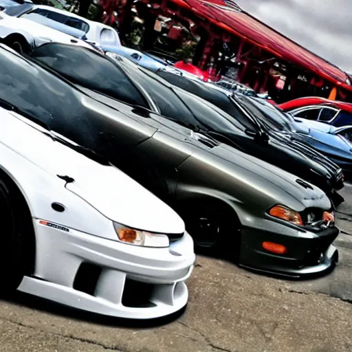 Image similar to jdm car meet