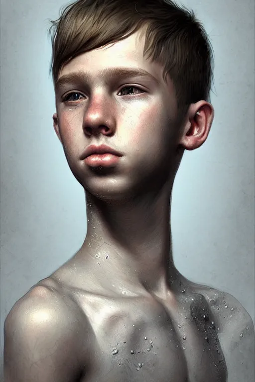 Prompt: epic professional digital art of a boy, by leesha hannigan, iris van herpen, artstation, cgsociety, wlop, epic, much wow, much detail, gorgeous, detailed, masterpiece