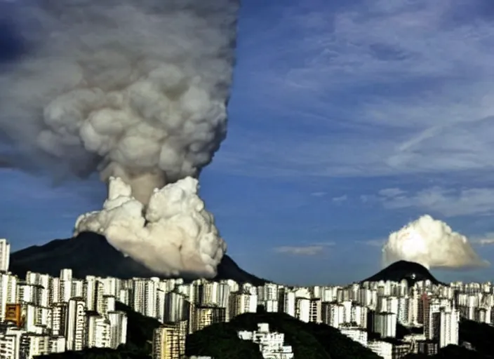 Prompt: nuclear war in rio de janeiro