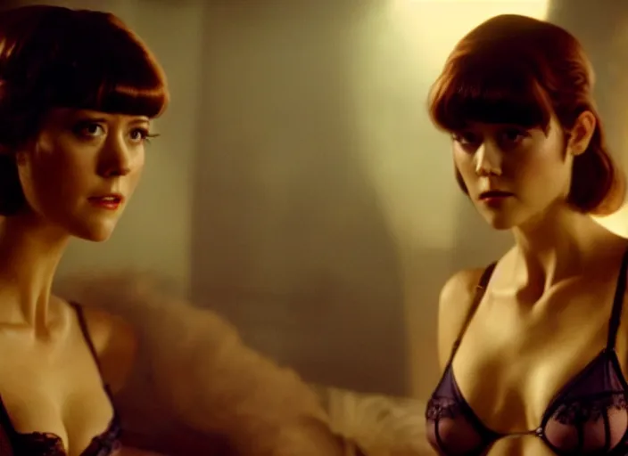 film still of mary elizabeth winstead wearing lingerie