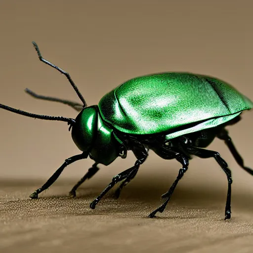 Image similar to rose chafer in studio lighting digital art