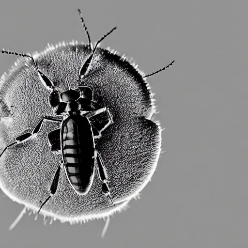 Image similar to electron microscope view of a bug