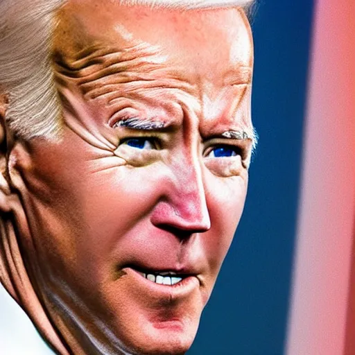 Prompt: photographic still of joe biden in glenn martin dds, very detailed, very intricate,