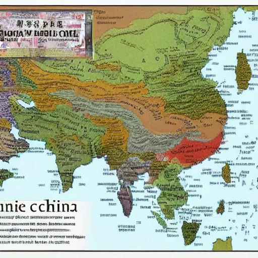 Prompt: roman empire in china