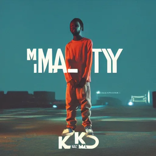 Prompt: good kid, m. a. a. d city album by kendrick lamar