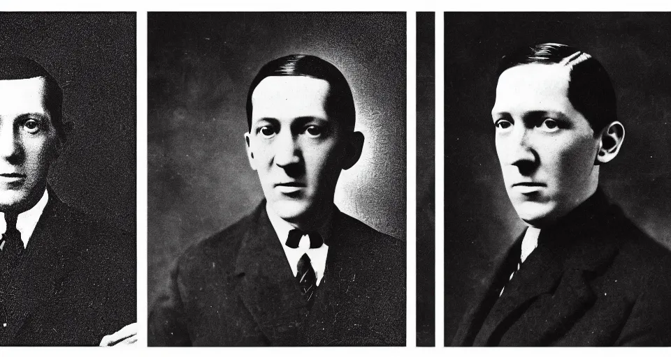 Image similar to the two complementary forces that make up all aspects and phenomena of life, by H.P. Lovecraft