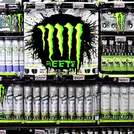 Image similar to monster energy