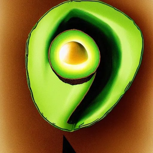 Image similar to an armchair in the shape of an avocado cinematic lightning 4k award winning artstation