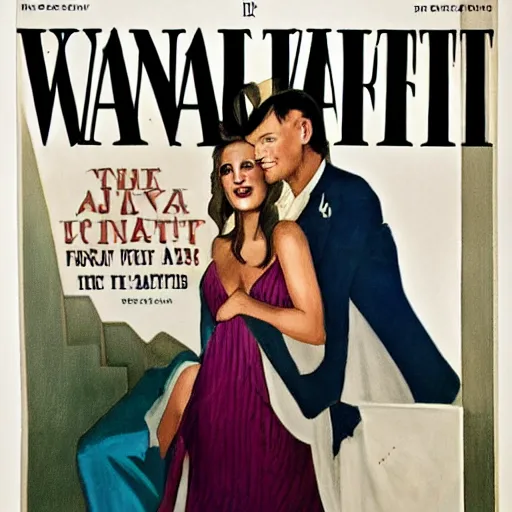 Image similar to cover of vanity fair