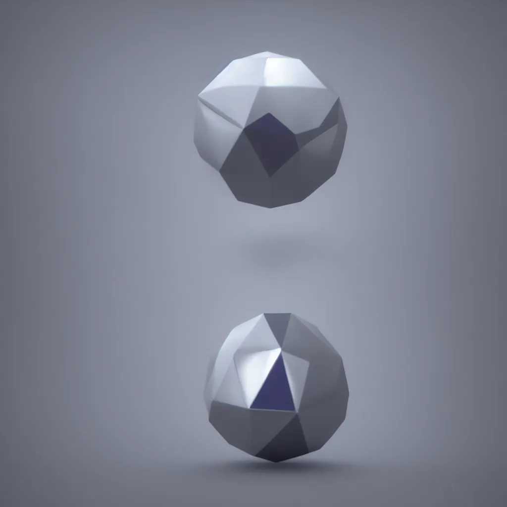 Image similar to a picture of an ethereum ball, ethereum!!!! logo, 3 d render, rendered in cinema 4 d maya vfxfriday