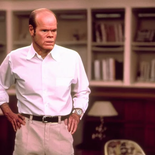 Prompt: kurtwood smith as gerald ford, still from the movie the president