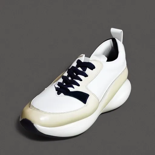 Image similar to sneaker with an inflatable sole