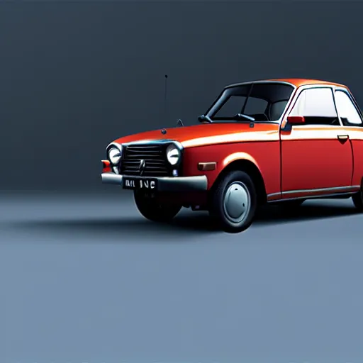 Prompt: a car Lada 1300, cinematic color grading , unreal engine, hyperrealistic, dynamic lighting, highly detailed, studio light